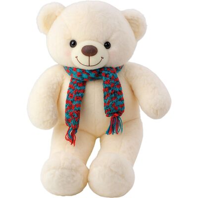 Lean Toys DLA NAJMŁODSZYCH PLUSZOWA MASKOTKA MIŚ KOLOROWY Lean Toys DLA NAJMŁODSZYCH PLUSZOWA MASKOTKA MIŚ KOLOROWY