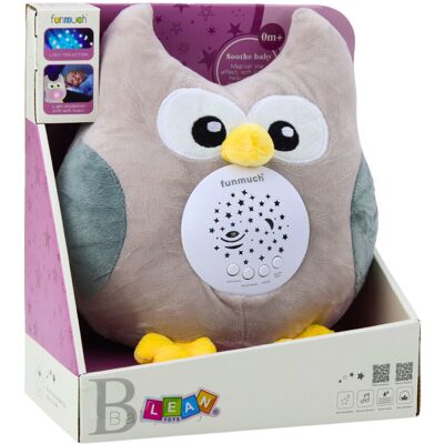 Lean Toys DLA NAJMŁODSZYCH PLUSZOWA SÓWKA PRZYTULANKA PROJEKTOR DŹWIĘK Lean Toys DLA NAJMŁODSZYCH PLUSZOWA SÓWKA PRZYTULANKA PROJEKTOR DŹWIĘK