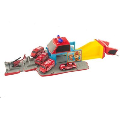 Lean Toys Dla Najmłodszych Zabawka Samochód Straż Lean Toys Dla Najmłodszych Zabawka Samochód Straż