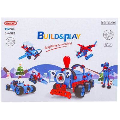 Lean Toys Do Rozkręcania I Skręcania 6W1 Klocki Konstrukcyjne Akce Lean Toys Do Rozkręcania I Skręcania 6W1 Klocki Konstrukcyjne Akce