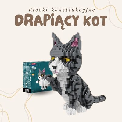 QBI Drapiący kot Klocki 1300 el. QBI Drapiący kot Klocki 1300 el.