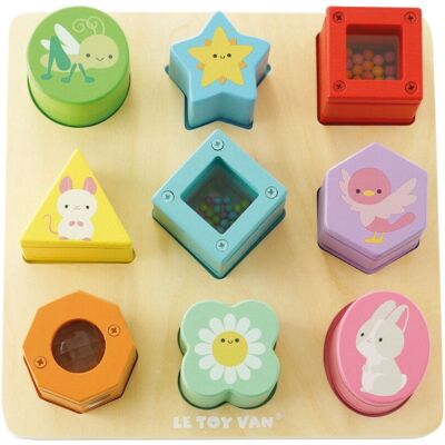 Drewniane Klocki Sorter Zabawka Sensoryczna, Edukacyjna, Dzieci Le Toy Van Drewniane Klocki Sorter Zabawka Sensoryczna, Edukacyjna, Dzieci Le Toy Van