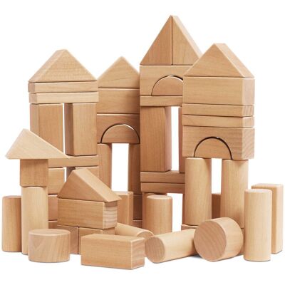 Drewniane Klocki Zestaw 60 Sztuk, Zabawka Edukacyjna Dla Dzieci, Le Toy Van Drewniane Klocki Zestaw 60 Sztuk, Zabawka Edukacyjna Dla Dzieci, Le Toy Van