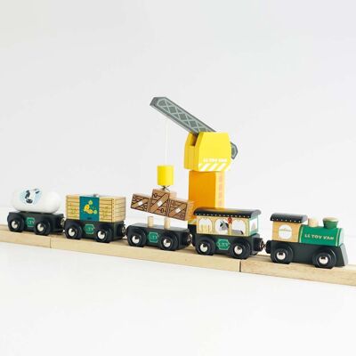 Drewniane Pociągi Zielone Le Toy Van Drewniane Pociągi Zielone Le Toy Van
