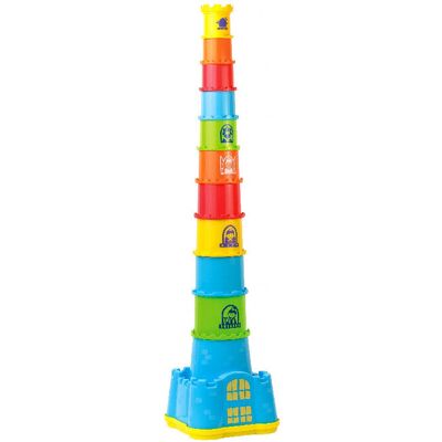 Dumel Discovery, zabawka edukacyjna Kubeczkowy zamek Dumel Discovery, zabawka edukacyjna Kubeczkowy zamek