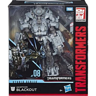 Hasbro DUŻA Figurka Transformers GENERATIONS STUDIO SERIES LEADER Blackout Helikopter 46 kroków Hasbro DUŻA Figurka Transformers GENERATIONS STUDIO SERIES LEADER Blackout Helikopter 46 kroków