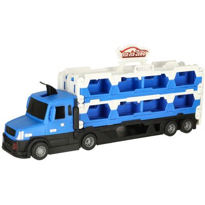 Lean Toys Duza Laweta Samochód Pojazd 10 Aut Niebieska Lean Toys Duza Laweta Samochód Pojazd 10 Aut Niebieska