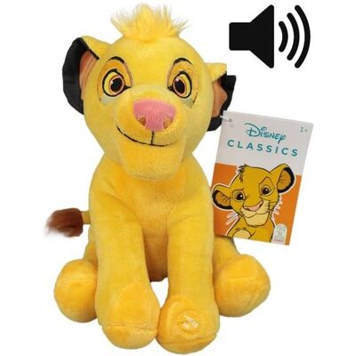 Play By Play Duża Przytulanka Simba Z Dźwiękiem Król Lew Disney Pluszak Maskotka - 20cm Play By Play Duża Przytulanka Simba Z Dźwiękiem Król Lew Disney Pluszak Maskotka - 20cm