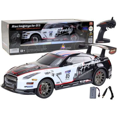 Leantoys - RC Car 1:8 - Światła - Dźwięki - RC Car Leantoys - RC Car 1:8 - Światła - Dźwięki - RC Car