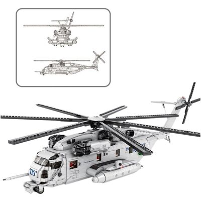 Lean Toys Duże Klocki Konstrukcyjne Śmigłowiec 2192El Lean Toys Duże Klocki Konstrukcyjne Śmigłowiec 2192El