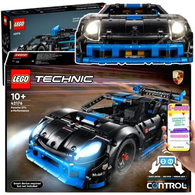 DUŻE LEGO AUTO Technic Samochód wyścigowy Sportowy Porsche GT4 e-Performance • zdalne sterowanie • Control+ (42176)• otwierane drzwi i światła Lego .. DUŻE LEGO AUTO Technic Samochód wyścigowy Sportowy Porsche GT4 e-Performance • zdalne sterowanie • Control+ (42176)• otwierane drzwi i światła Lego ..