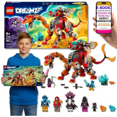 DUŻE LEGO DREAMZzz DINOZAUROWY STATEK Kosmiczny (71514) • Dinozaur + Statek Lego Prezentowe Dla Chłopca Wnuka Syna Na Święta Dzień Dziecka + EBOOK-3 DUŻE LEGO DREAMZzz DINOZAUROWY STATEK Kosmiczny (71514) • Dinozaur + Statek Lego Prezentowe Dla Chłopca Wnuka Syna Na Święta Dzień Dziecka + EBOOK-3