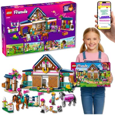 DUŻE LEGO Friends Stadnina i Szkółka Jeździecka (42688) Lego Konie Prezent 7+ Dla Dziewczynki Córki Wnuczki + EBOOK DUŻE LEGO Friends Stadnina i Szkółka Jeździecka (42688) Lego Konie Prezent 7+ Dla Dziewczynki Córki Wnuczki + EBOOK