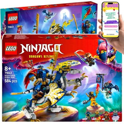 DUŻE LEGO® NINJAGO Mech smoczego jeźdźca Rogue’a • pierwszy w historii MECH-SMOK z ruchomymi elementami (71843) Lego Dla Chłopca 9 10 11 12 13 14 La.. DUŻE LEGO® NINJAGO Mech smoczego jeźdźca Rogue’a • pierwszy w historii MECH-SMOK z ruchomymi elementami (71843) Lego Dla Chłopca 9 10 11 12 13 14 La..