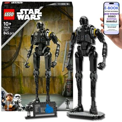DUŻE! LEGO® STAR WARS™ DROID K-2SO realistyczna, ruchoma figurka do zbudowania • 41 CM Wielki Zestaw Dla Dzieci i Dorosłych + EBOOK-2 DUŻE! LEGO® STAR WARS™ DROID K-2SO realistyczna, ruchoma figurka do zbudowania • 41 CM Wielki Zestaw Dla Dzieci i Dorosłych + EBOOK-2
