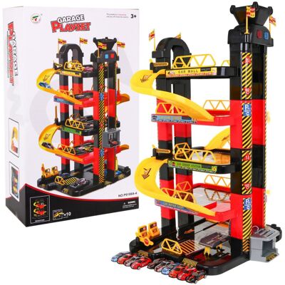 Lean Toys DUŻY 5-POZIOMOWY PARKING DLA DZIECI AKCESORIA SWIATŁA Lean Toys DUŻY 5-POZIOMOWY PARKING DLA DZIECI AKCESORIA SWIATŁA