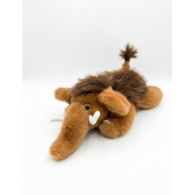 Bezmarkowe DUŻY MIĘKKI PLUSZOWY MAMUT Z EPOKI LODOWCOWEJ 45 CM Bezmarkowe DUŻY MIĘKKI PLUSZOWY MAMUT Z EPOKI LODOWCOWEJ 45 CM
