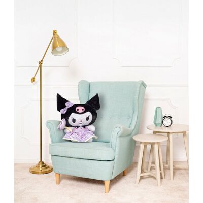 Miś Gustaw DUŻY MIŚ PLUSZOWY BAJKA HELLO KUROMI LIZAK Z SERCEM MASKOTKA - 50CM Miś Gustaw DUŻY MIŚ PLUSZOWY BAJKA HELLO KUROMI LIZAK Z SERCEM MASKOTKA - 50CM
