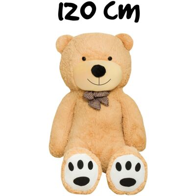 TEDBI Duży Miś Pluszowy Grześ Beżowy 120cm TEDBI Duży Miś Pluszowy Grześ Beżowy 120cm