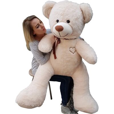 Pqp Gigantyczny Miś Pluszowy 75+85 Cm Kremowy - Zabawka Pqp Gigantyczny Miś Pluszowy 75+85 Cm Kremowy - Zabawka