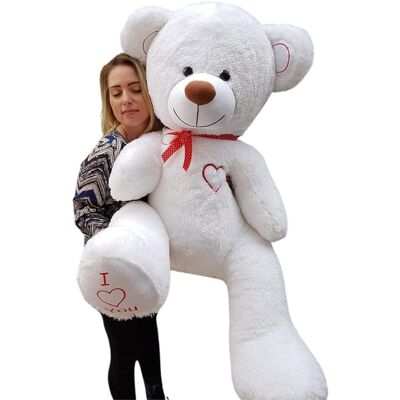 Odol-Plusz Duży miś pluszowy XXL 160cm - CAŁY BIAŁY Odol-Plusz Duży miś pluszowy XXL 160cm - CAŁY BIAŁY