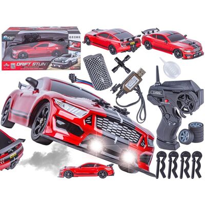 HB Toys DUŻY Samochód Do Driftu 1:16 2,4 GHz PARA Czerwony Mustang 4WD HB Toys DUŻY Samochód Do Driftu 1:16 2,4 GHz PARA Czerwony Mustang 4WD