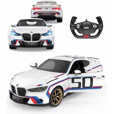 DUŻY samochód zdalnie sterowany BMW 3 CSL Auto RC RASTAR na pilota LED DUŻY samochód zdalnie sterowany BMW 3 CSL Auto RC RASTAR na pilota LED
