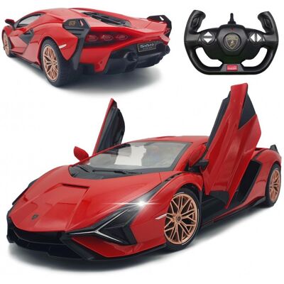 Rastar Duży Samochód Zdalnie Sterowany Rc Lamborghini Sian Otwierane Drzwi Światła Rastar Duży Samochód Zdalnie Sterowany Rc Lamborghini Sian Otwierane Drzwi Światła