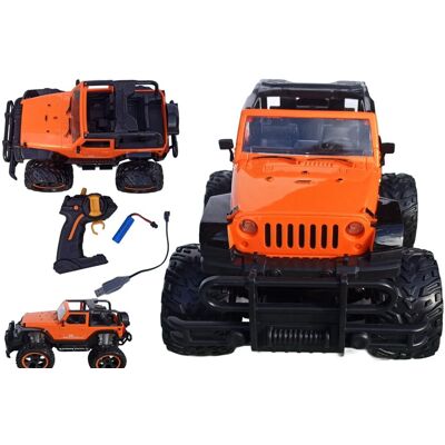 Ciuciubabka Duży Samochód Zdalnie Sterowany TERENOWY OFF-ROAD auto na pilot dla dzieci orange 27x16x17 Ciuciubabka Duży Samochód Zdalnie Sterowany TERENOWY OFF-ROAD auto na pilot dla dzieci orange 27x16x17