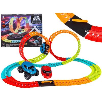 Lean Toys Duży Tor Samochodowy, Wyścigowy Dla Dzieci Lean Toys Duży Tor Samochodowy, Wyścigowy Dla Dzieci
