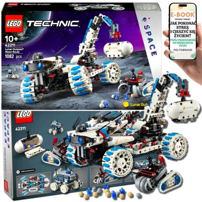 DUŻY ZESTAW LEGO DLA CHŁOPCA Technic Łazik Księżycowy PREZENT DLA CHŁOPCA (42211) Zestaw kosmiczny 1082 elementy Lego Na Urodziny Dla Wnuczka + EBOO.. DUŻY ZESTAW LEGO DLA CHŁOPCA Technic Łazik Księżycowy PREZENT DLA CHŁOPCA (42211) Zestaw kosmiczny 1082 elementy Lego Na Urodziny Dla Wnuczka + EBOO..