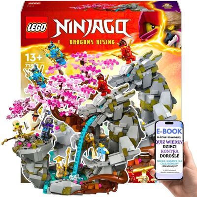 DUŻY ZESTAW LEGO NINJAGO – Świątynia Smoczego Kamienia • budowla ninja z serialu Powstanie Smoków (71819) 623 elementy Lego Prezent Na Święta Dla Dz.. DUŻY ZESTAW LEGO NINJAGO – Świątynia Smoczego Kamienia • budowla ninja z serialu Powstanie Smoków (71819) 623 elementy Lego Prezent Na Święta Dla Dz..