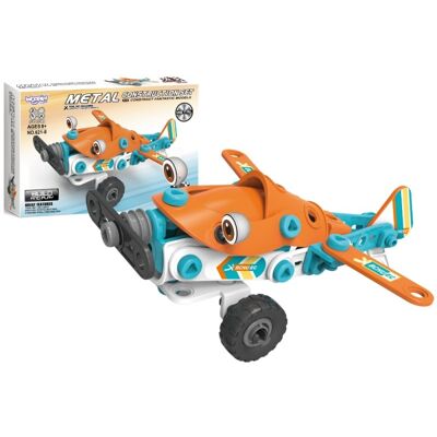 Lean Toys DUŻY ZESTAW SAMOLOT KONSTRUKCYJNY KLOCKI DLA DZIECI Lean Toys DUŻY ZESTAW SAMOLOT KONSTRUKCYJNY KLOCKI DLA DZIECI