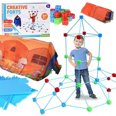 JOKOMISIADA Duży Zestaw SŁOMKI KONSTRUKCYJNE kreatywne klocki do budowania 89el ZA5907 JOKOMISIADA Duży Zestaw SŁOMKI KONSTRUKCYJNE kreatywne klocki do budowania 89el ZA5907
