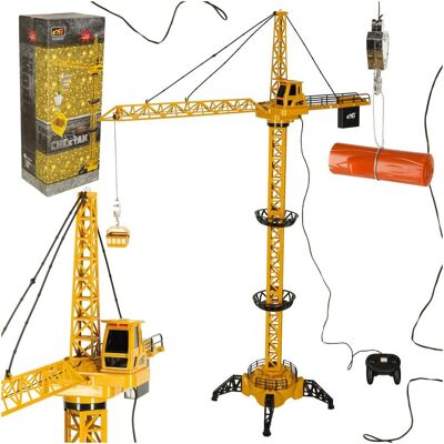 Artemis Dźwig Żuraw dla Dzieci Sterowany Pilotem Ruchomy Hak Obracane Ramię 128 cm Artemis Dźwig Żuraw dla Dzieci Sterowany Pilotem Ruchomy Hak Obracane Ramię 128 cm