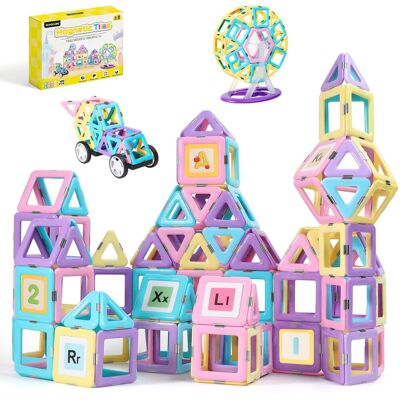 Inny producent ECHOCUBE Magnetyczne klocki konstrukcyjne, 120 PCS Zestaw magnetycznych płytek konstrukcyjnych dla dzieci, edukacyjne zabawki magnetyczne Prezent ur.. Inny producent ECHOCUBE Magnetyczne klocki konstrukcyjne, 120 PCS Zestaw magnetycznych płytek konstrukcyjnych dla dzieci, edukacyjne zabawki magnetyczne Prezent ur..