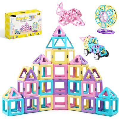 Inny producent ECHOCUBE Magnetyczne klocki konstrukcyjne, 70 PCS Zestaw magnetycznych płytek konstrukcyjnych dla dzieci, edukacyjne zabawki magnetyczne Prezent uro.. Inny producent ECHOCUBE Magnetyczne klocki konstrukcyjne, 70 PCS Zestaw magnetycznych płytek konstrukcyjnych dla dzieci, edukacyjne zabawki magnetyczne Prezent uro..