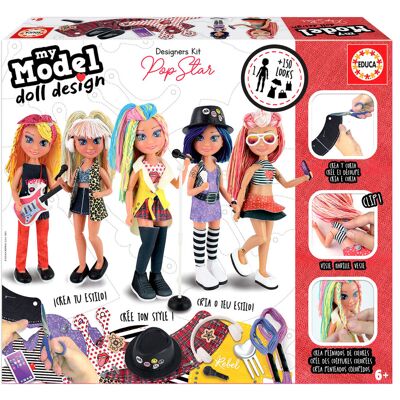 Educa, Lalka ubieranka - Pop Star Educa, Lalka ubieranka - Pop Star