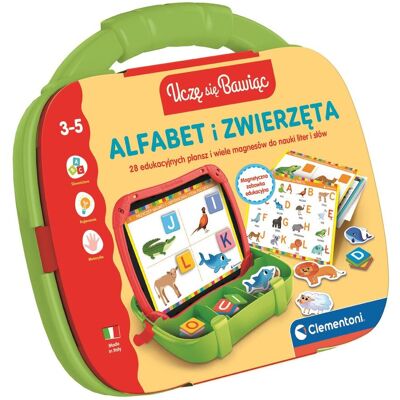 Clementoni Edukacyjna Walizeczka Alfabet I Zwierzęta Clementoni Edukacyjna Walizeczka Alfabet I Zwierzęta