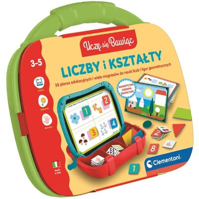 Clementoni Edukacyjna Walizeczka Liczby I Kształty Clementoni Edukacyjna Walizeczka Liczby I Kształty