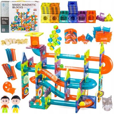 Inny producent Edukacyjne Kreatywne Ogromne Klocki magnetyczne Magnetic Marble Zestaw 268 Inny producent Edukacyjne Kreatywne Ogromne Klocki magnetyczne Magnetic Marble Zestaw 268