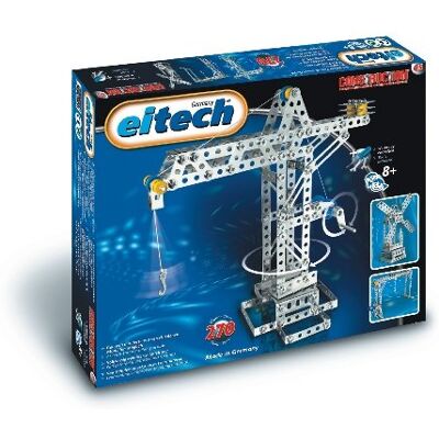 Zestaw metalowy Eitech - Most dźwigu, 3+ modeli Zestaw metalowy Eitech - Most dźwigu, 3+ modeli
