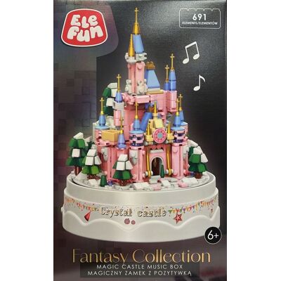 ELEFUN klocki Fantasy Collection MAGICZNY ZAMEK z POZYTYWKĄ 691 elementów ELEFUN klocki Fantasy Collection MAGICZNY ZAMEK z POZYTYWKĄ 691 elementów