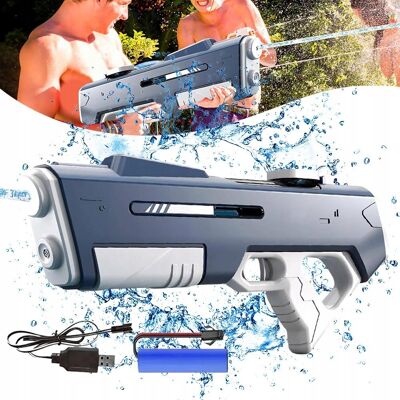 ZREE Elektryczny Pistolet Na Wodę Dla Dzieci Akumulator Automat Blaster Wysokociśnieniowy 400ml ZREE Elektryczny Pistolet Na Wodę Dla Dzieci Akumulator Automat Blaster Wysokociśnieniowy 400ml
