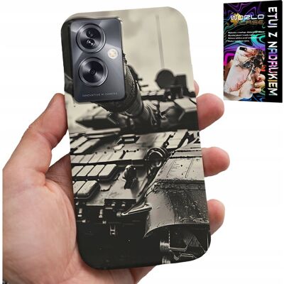 WORLD CASE ETUI DO OPPO A79 5G - CZOŁG POJAZDY WOJSKOWE MILITARIA + FOLIA WORLD CASE ETUI DO OPPO A79 5G - CZOŁG POJAZDY WOJSKOWE MILITARIA + FOLIA