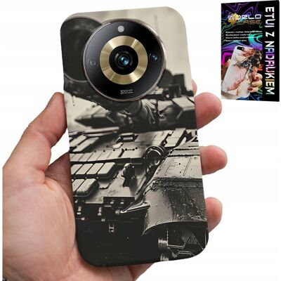 WORLD CASE ETUI DO REALME 11 PRO+ 5G - CZOŁG POJAZDY WOJSKOWE MILITARIA + FOLIA WORLD CASE ETUI DO REALME 11 PRO+ 5G - CZOŁG POJAZDY WOJSKOWE MILITARIA + FOLIA