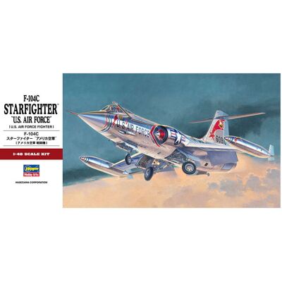Model plastikowy Hasegawa F-104C Starfighter - Skala 1/48 Model plastikowy Hasegawa F-104C Starfighter - Skala 1/48