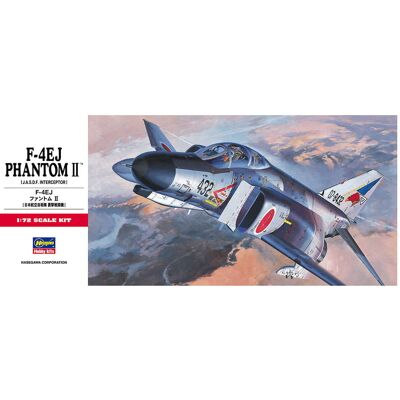 Hasegawa F-4EJ Model samolotu w plastiku japońskich sił powietrznych - skala 1/72 Hasegawa F-4EJ Model samolotu w plastiku japońskich sił powietrznych - skala 1/72