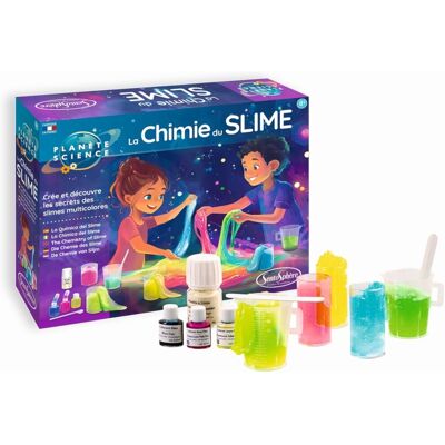 Fabryka masy żelowej Slime zestaw naukowy dla dzieci SentoSphere Fabryka masy żelowej Slime zestaw naukowy dla dzieci SentoSphere