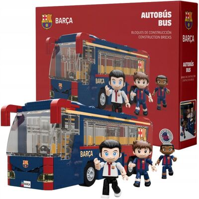 FC Barcelona Klocki Autobus Piłkarski Neko Zestaw 488 elementów Prezent FC Barcelona Klocki Autobus Piłkarski Neko Zestaw 488 elementów Prezent